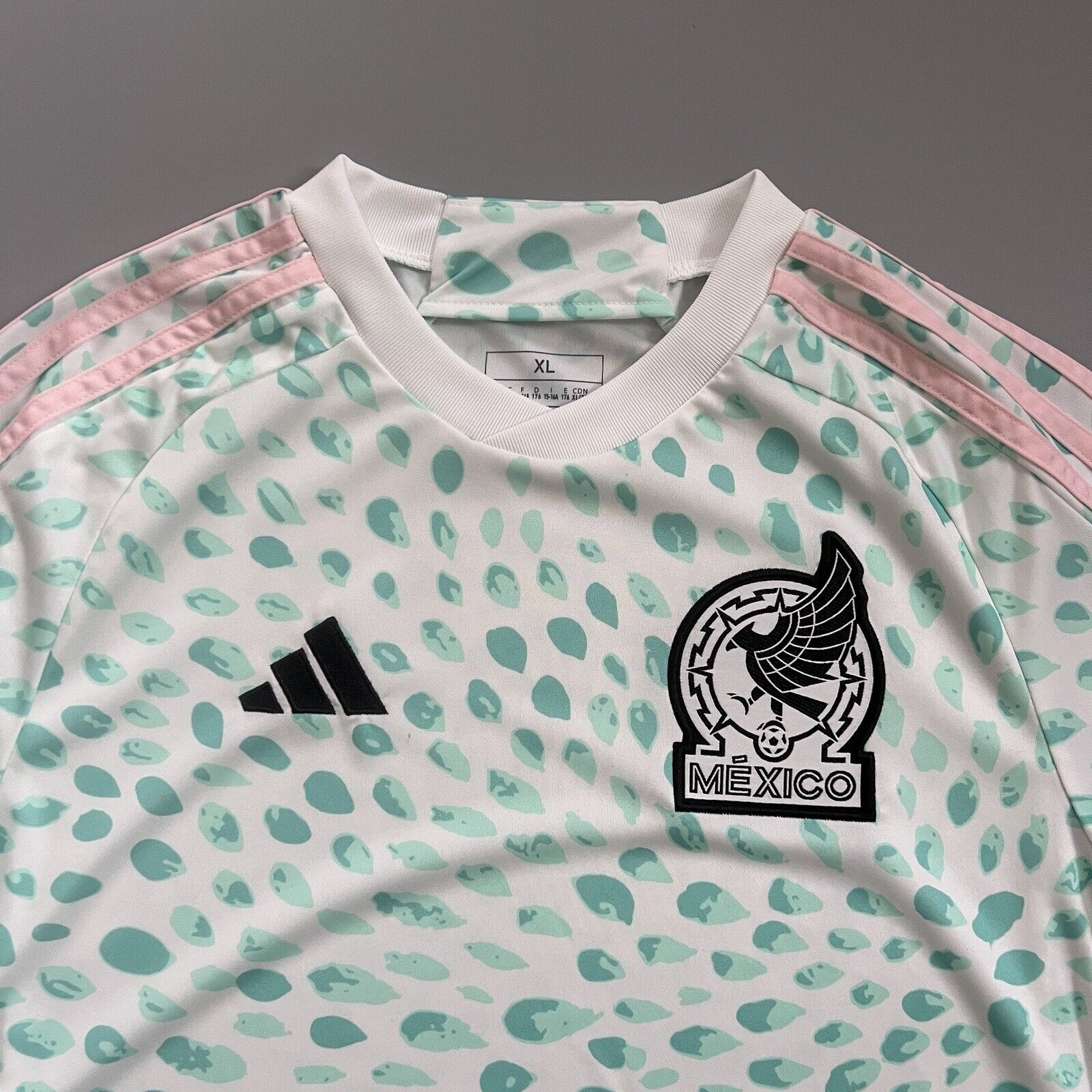 Mexico Jersey Team 2023 Away World Cup Kids Children Size XL Soccer Shirt Adidas