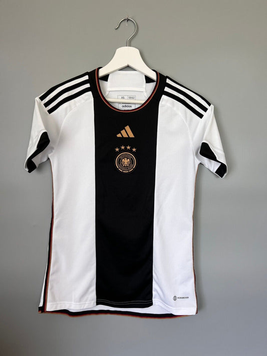 Germany Jersey 2023 Home Soccer Football Shirt Adidas HF1474 Women Size XS
