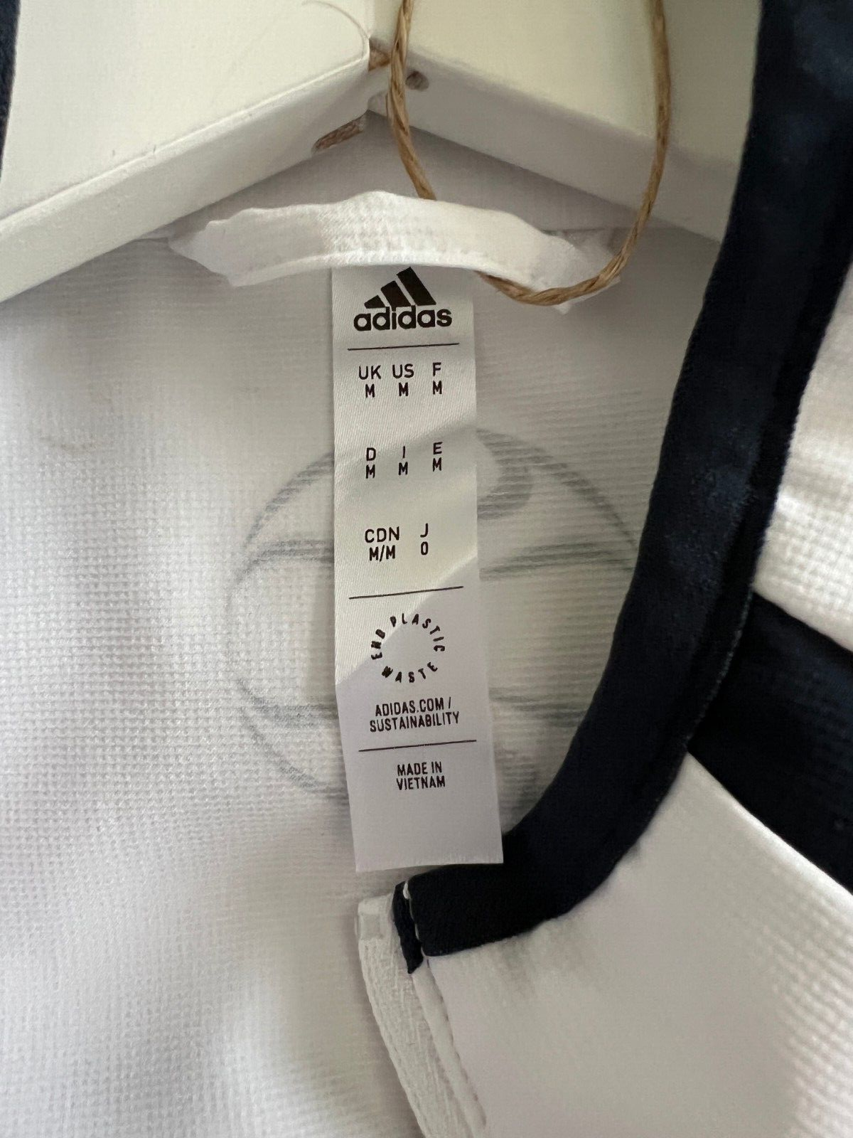 Real Madrid Teamgeist Jacket 2006 x 2021 White Soccer Adidas HA2537 Mens Size M