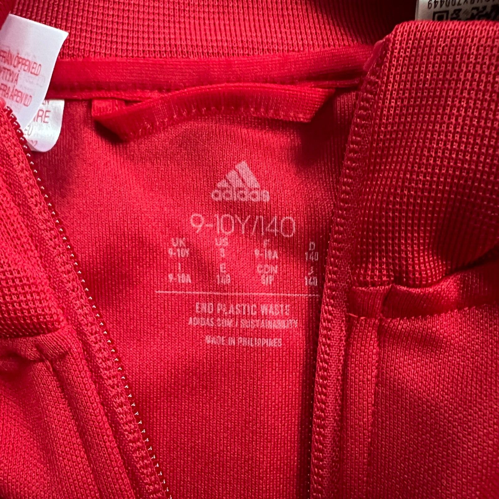 1. FC Union Berlin Jacket Condivo 22 Red Football Soccer Adidas Boys Size S