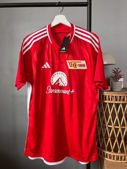 1. FC Union Berlin Jersey 23/24 Home Football Soccer Shirt Adidas Mens Size L