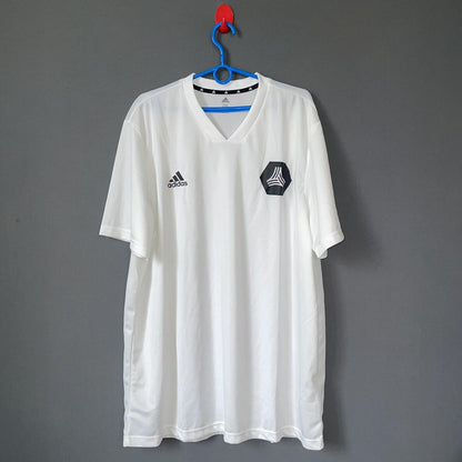 ADIDAS JERSEY TAN TRAINING SIZE 2XL MENS SOCCER FOOTBALL SHIRT [FJ6310]