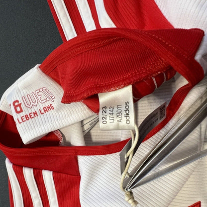 Davies Bayern Munich Jersey 23/24 Home Mens Soccer Shirt IJ7442 Adidas Size M