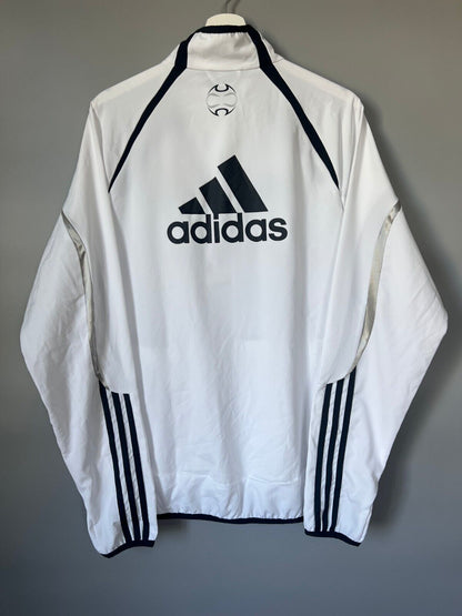 Real Madrid Jacket Teamgeist 2006x2021 White Soccer Adidas HA2537 Mens Size M