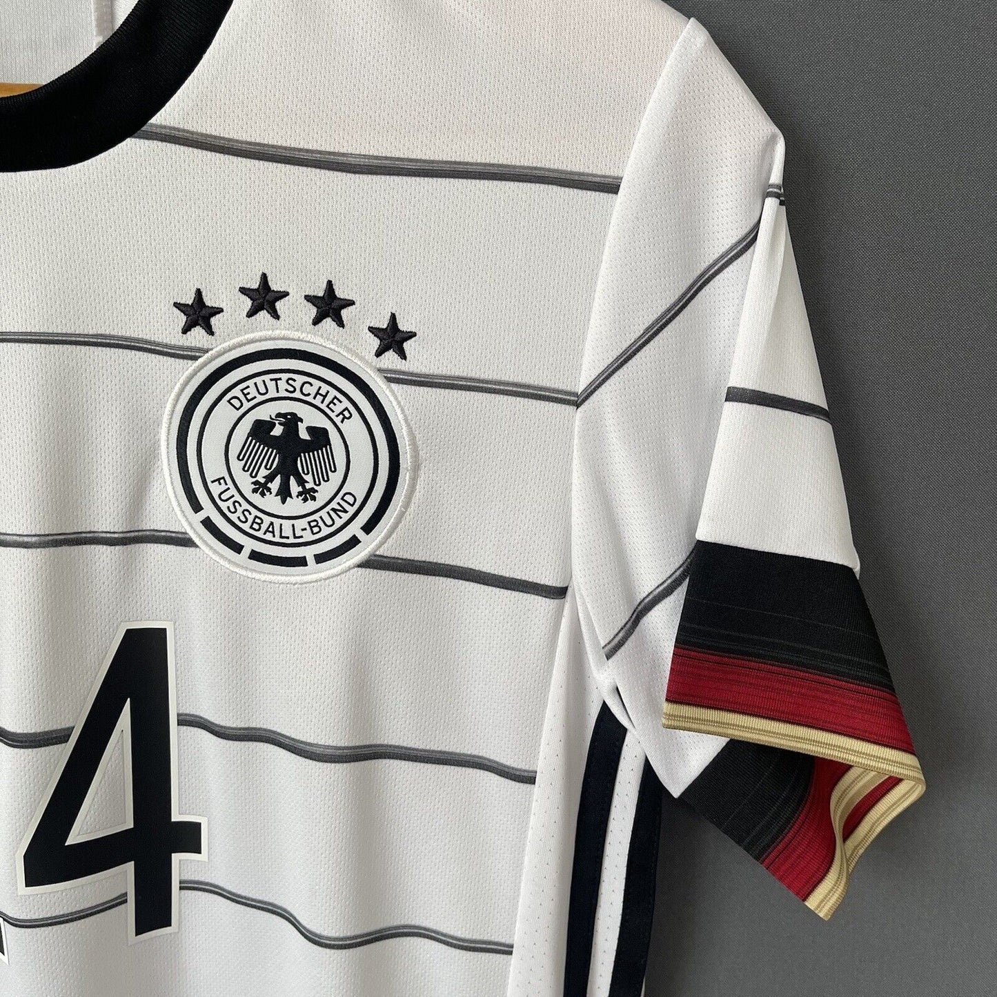 MUSIALA GERMANY JERSEY 2021 HOME SIZE XS MENS FOOTBALL SOCCER ADIDAS EH6105