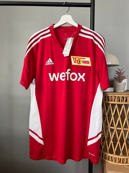 1. FC Union Berlin Jersey Training Soccer Football Shirt Adidas Size L Mens