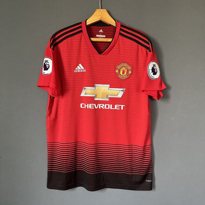 Manchester United Jersey 2018/19 Home Large Mens Soccer Shirt CG0040 Adidas