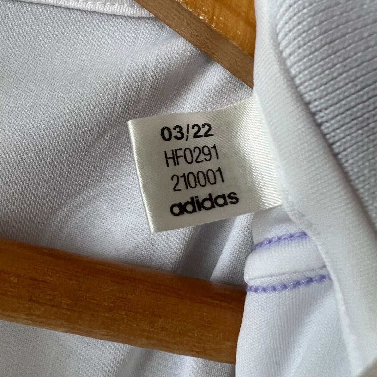 Real Madrid Jersey 2022-2023 Home Mens Football Shirt Large HF0291 Adidas