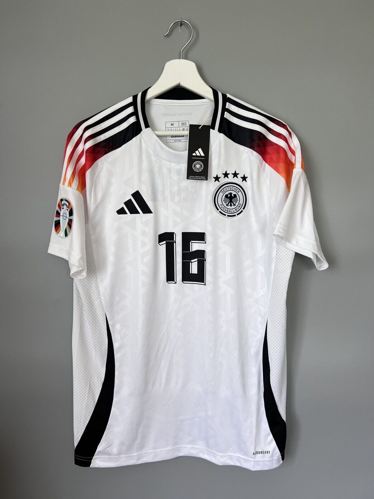 Germany Jersey 2024 Home Soccer Football Shirt Adidas IP8139 Mens Size M