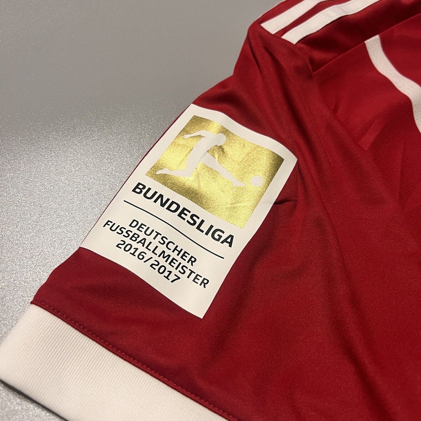 Bayern Munich Jersey 2017/18 Home Match Worn Mens Size 7 Football Shirt Adidas