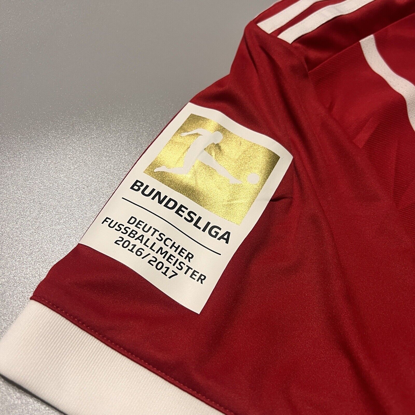 Bayern Munich Jersey 2017/18 Home Match Worn Mens Size 7 Football Shirt Adidas