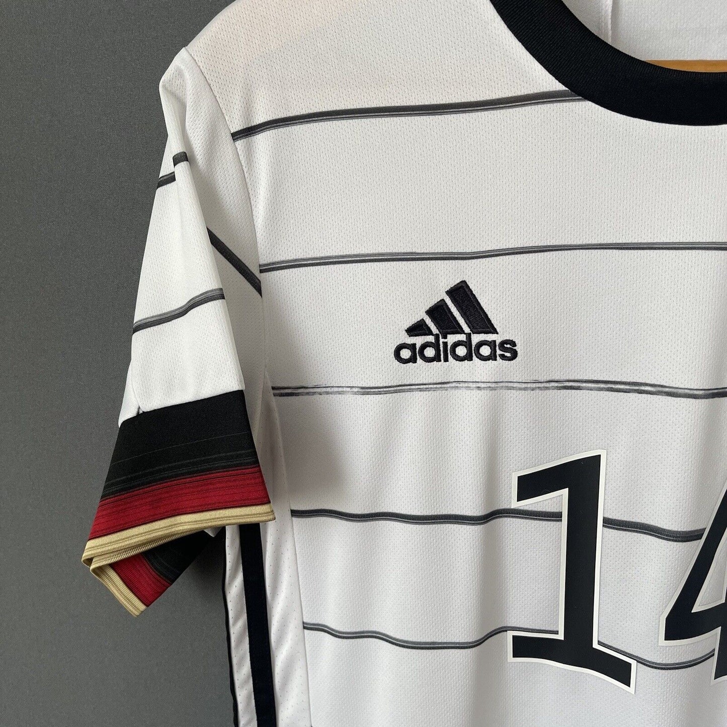 MUSIALA GERMANY JERSEY 2021 HOME SIZE XS MENS FOOTBALL SOCCER ADIDAS EH6105