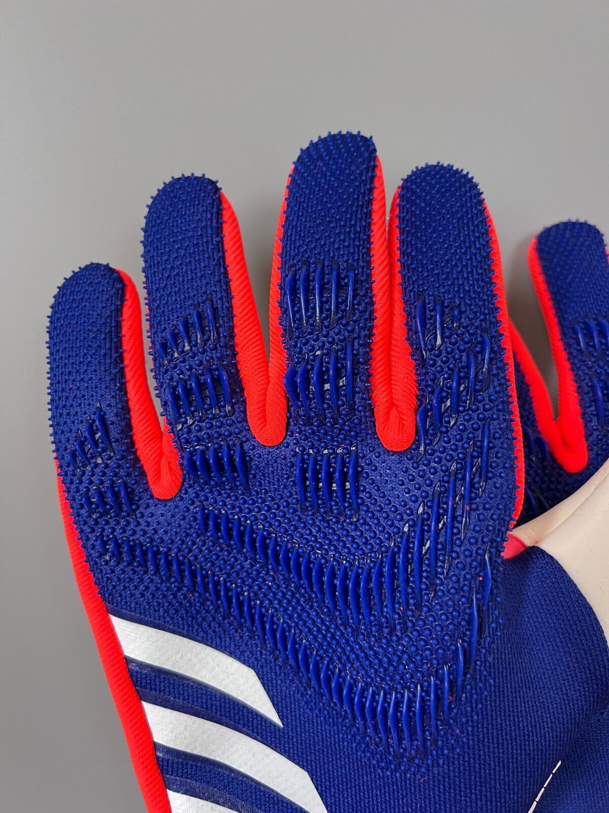 Adidas Predator PRO GL P Goalkeeper Gloves Lucid Blue IS7587 Mens Size 10