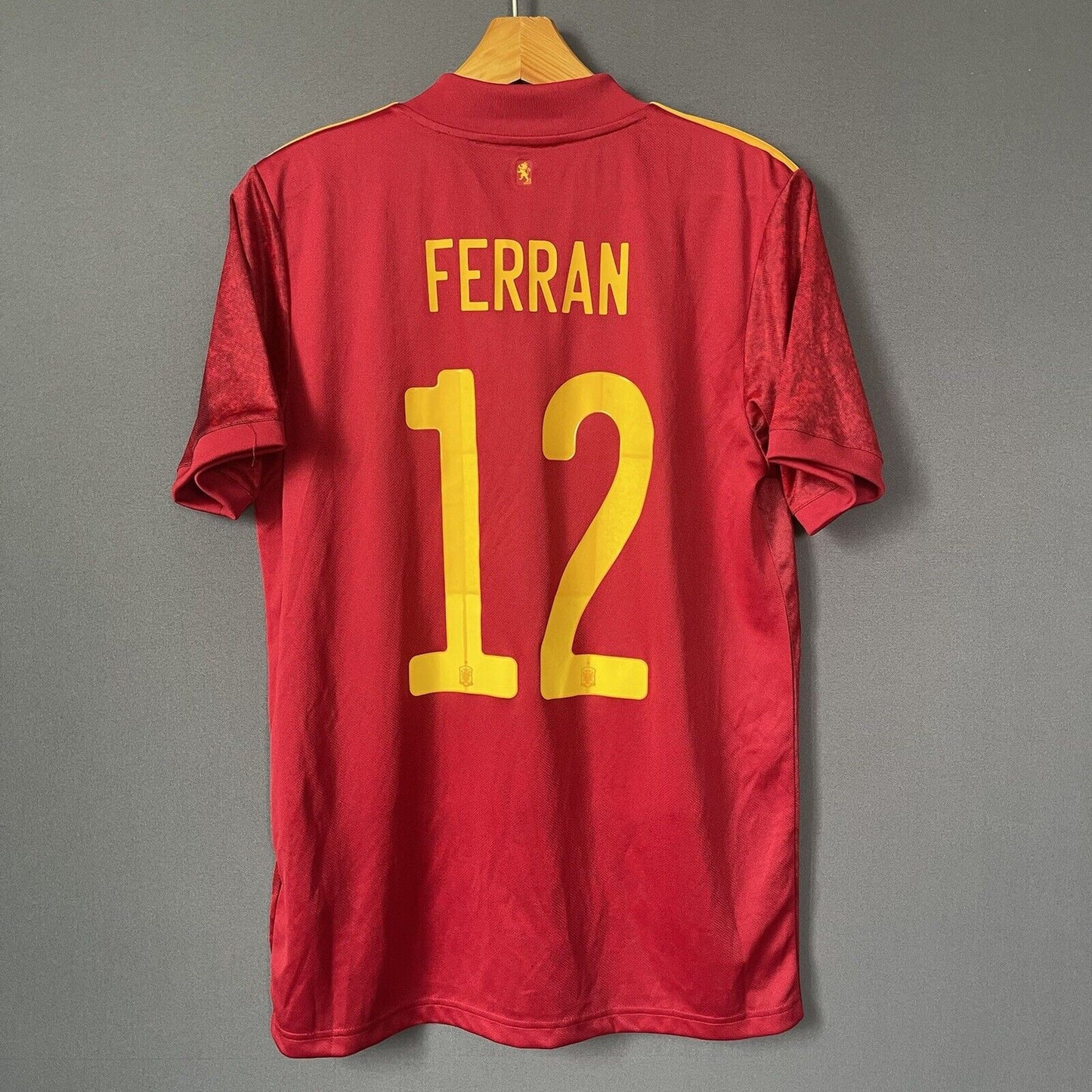 FERRAN SPAIN TEAM JERSEY 2021 HOME SIZE M FOOTBALL SOCCER SHIRT ADIDAS [FR8361]