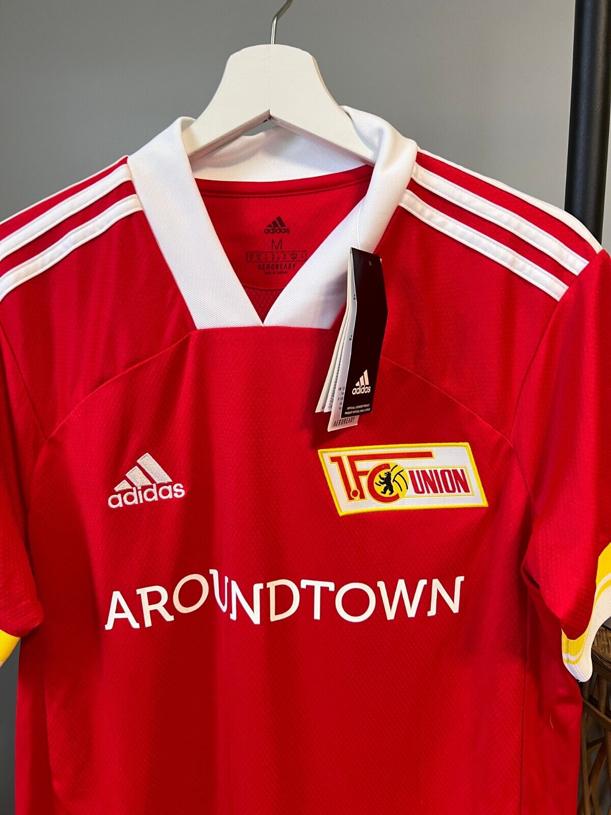 1. FC Union Berlin Jersey 20/21 Home Soccer Football Shirt Adidas Mens Size M