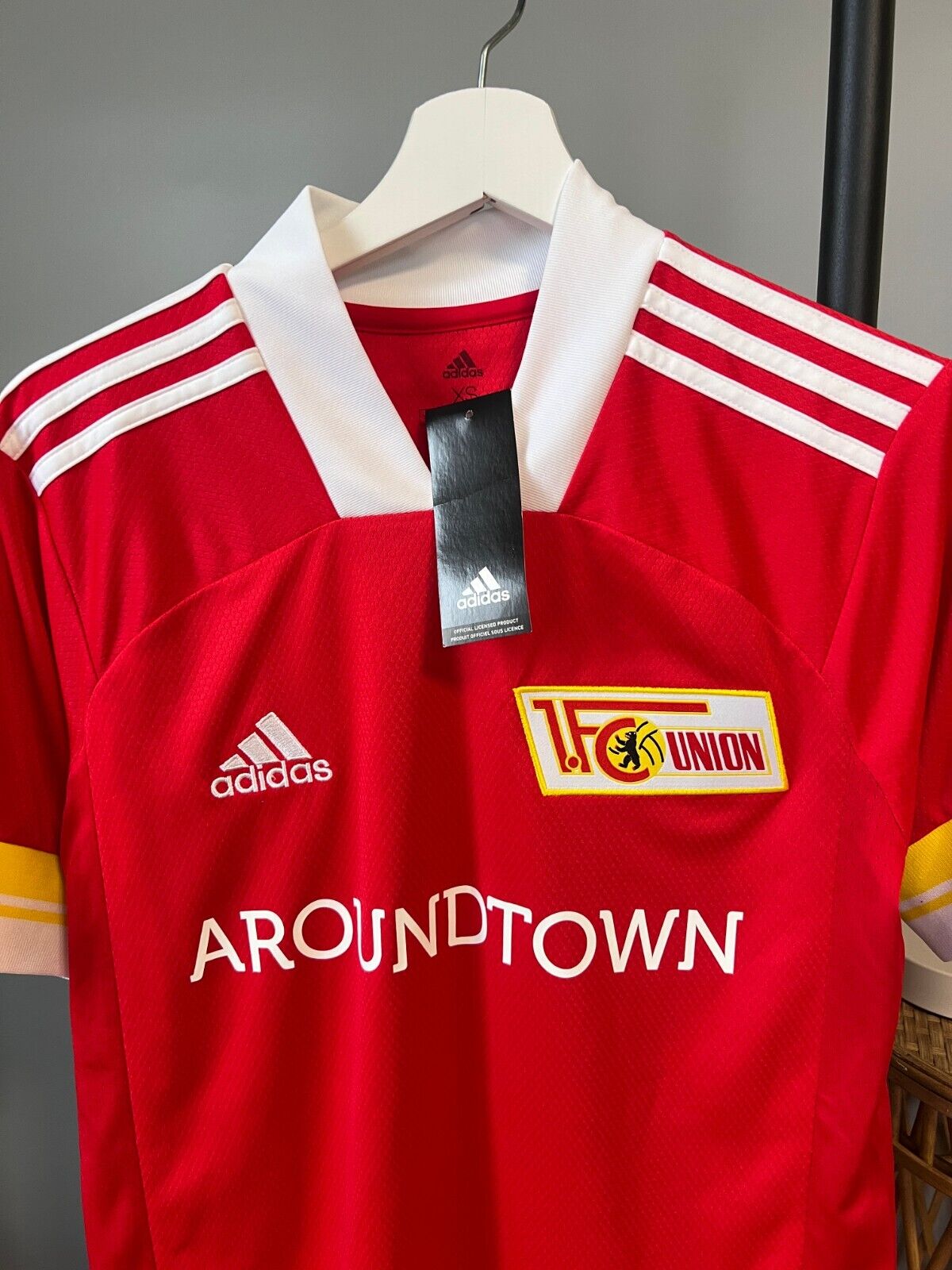 Union Berlin Jersey 20/21 Home Soccer Football Shirt Adidas Size XS Mens