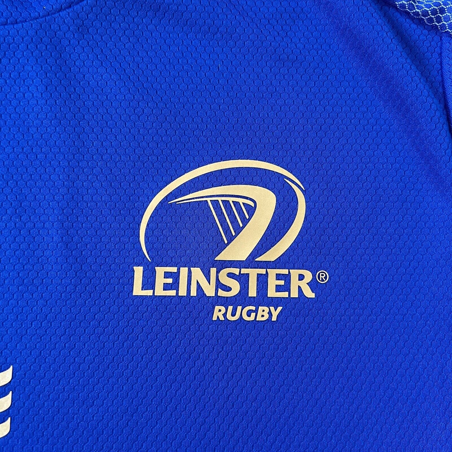 Leinster Jersey Rugby Performance Blue Shirt H60463 Adidas Mens Size M