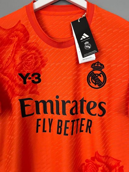 Real Madrid Jersey 23/24 Fourth Soccer Shirt IU0037 Adidas Y-3 Mens Size S