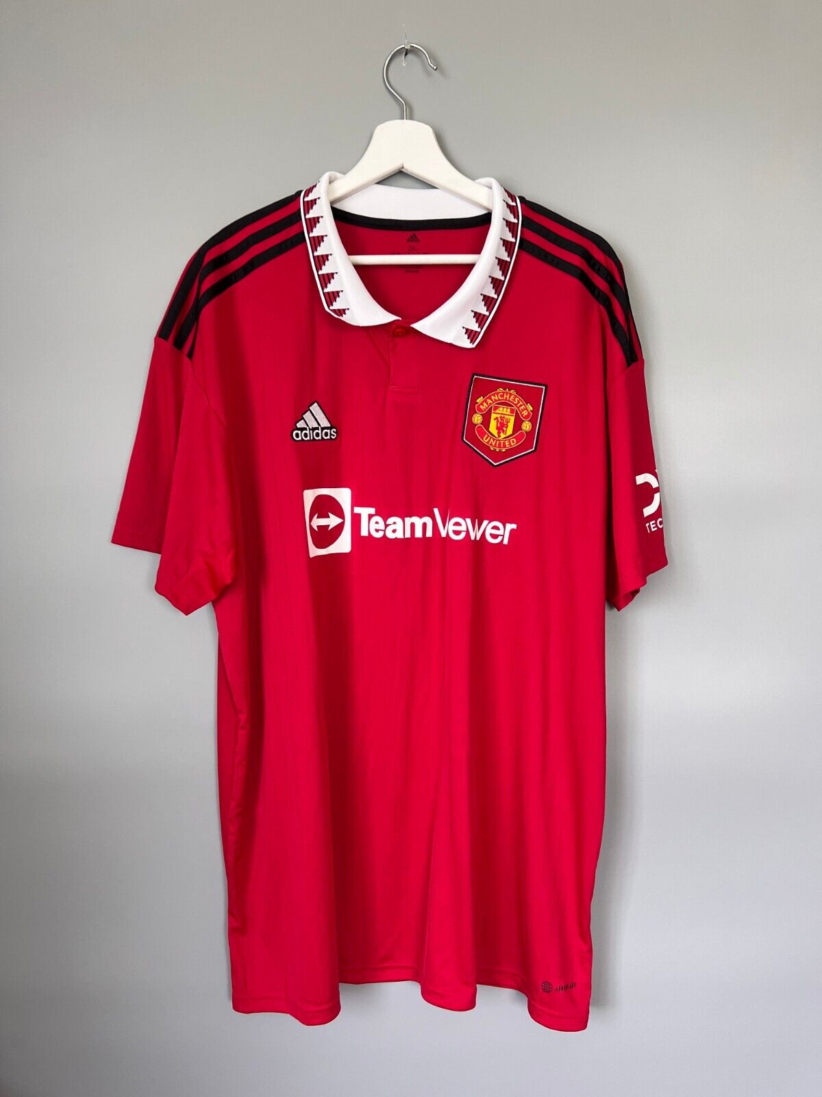 Manchester United Jersey 22/23 Home Football Shirt H13881 Adidas Mens Size 2XL
