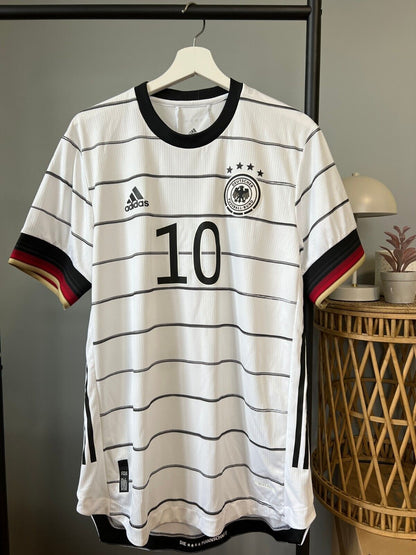 Gnabry Germany Jersey 2020 Home Authentic Football Shirt Adidas EH6104 Mens Sz L