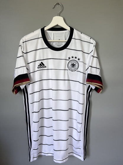 Germany Jersey 2020 Home Soccer Football Shirt Adidas EH6105 Mens Size L