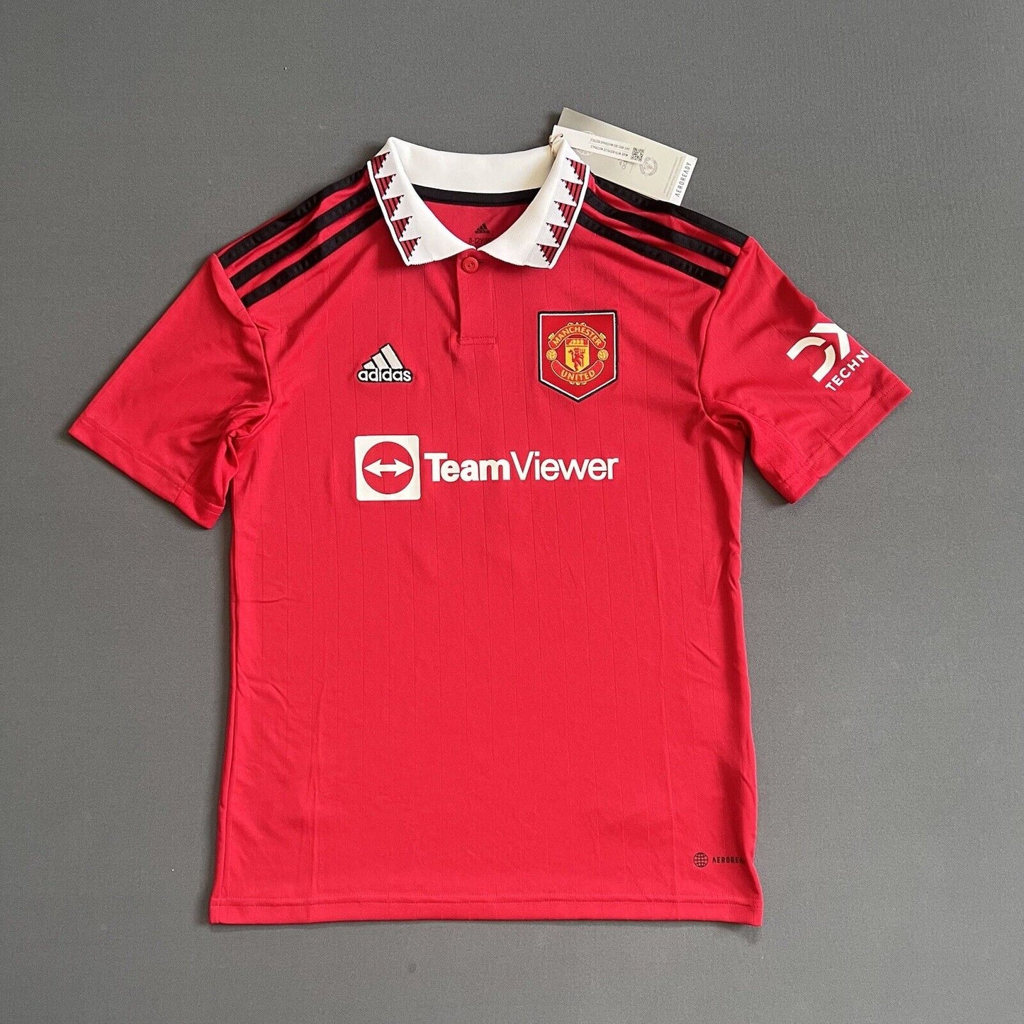 Sancho Manchester United Jersey 22-23 Home Size M Boys Adidas Football Shirt
