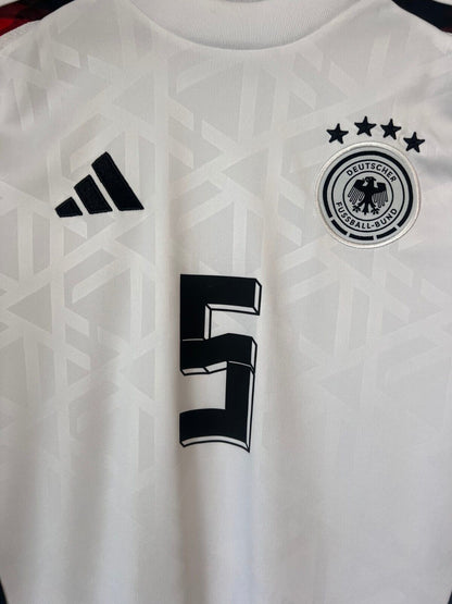 Germany Jersey 2024 Home Soccer Football Adidas DFB IP6130 Boys Size L