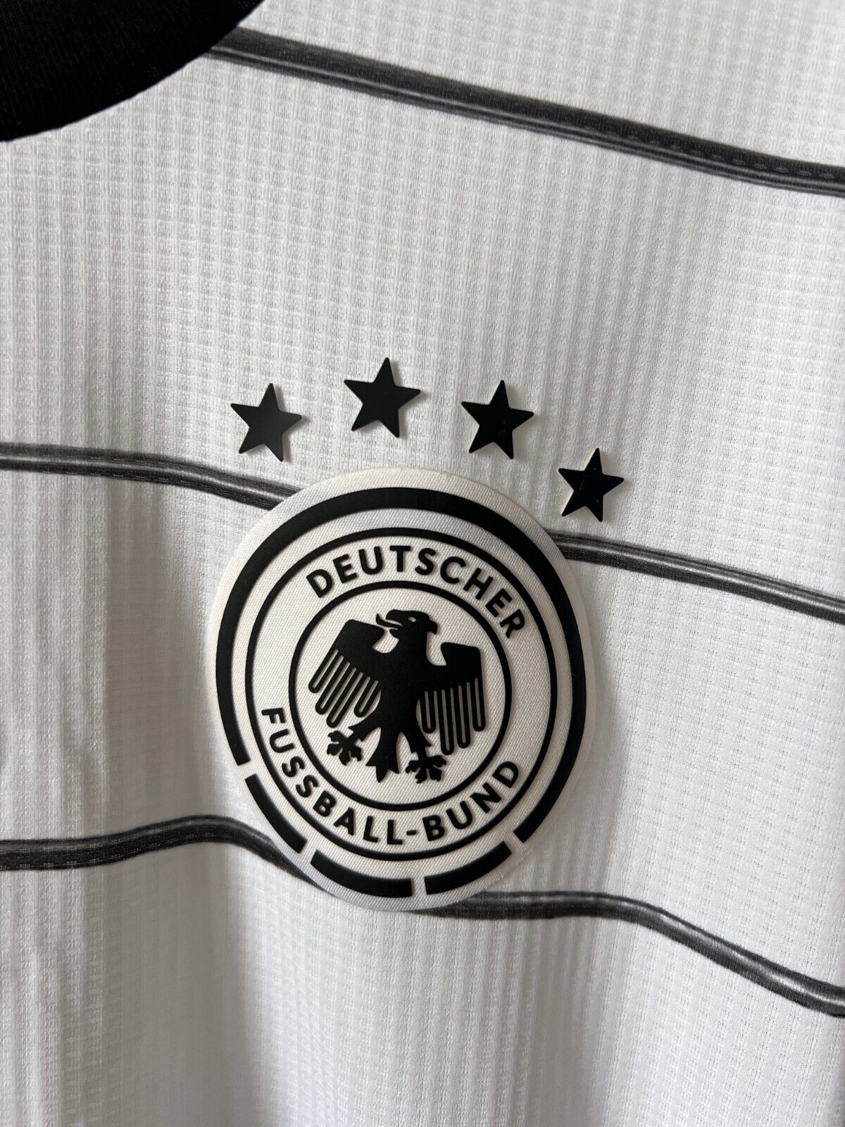 Germany Jersey 2020 Home Authentic Soccer Shirt Adidas EH6104 Mens Size S