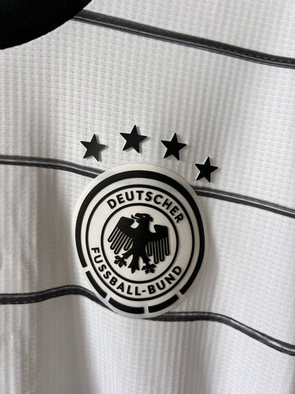 Germany Jersey 2020 Home Authentic Soccer Shirt Adidas EH6104 Mens Size S