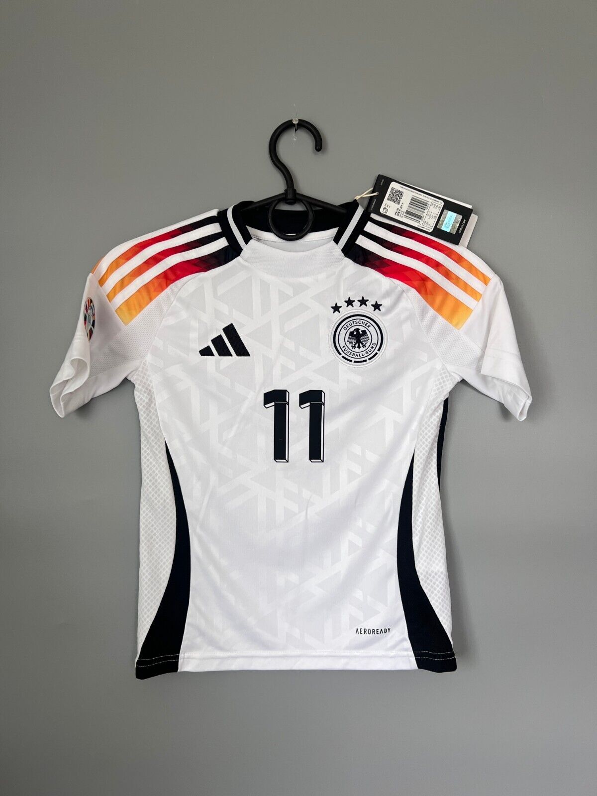 Brandt Germany Jersey 2024 Home Soccer Football Adidas DFB IP6130 Boys Size XS