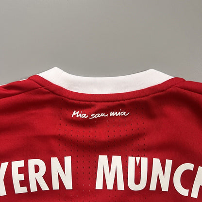 Bayern Munich Jersey 2017/18 Home Match Worn Mens Size 7 Football Shirt Adidas