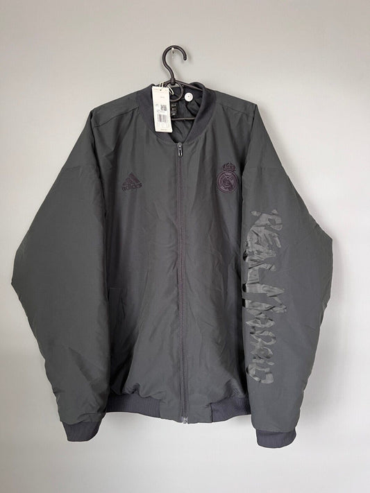 Real Madrid ChiInese Story Padded Jacket Soccer Mens Adidas HT6454 Size XXL