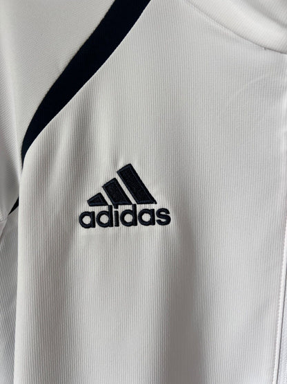 Real Madrid Teamgeist Jacket 2006x2021 White Soccer Adidas HA2537 Mens Size XXL