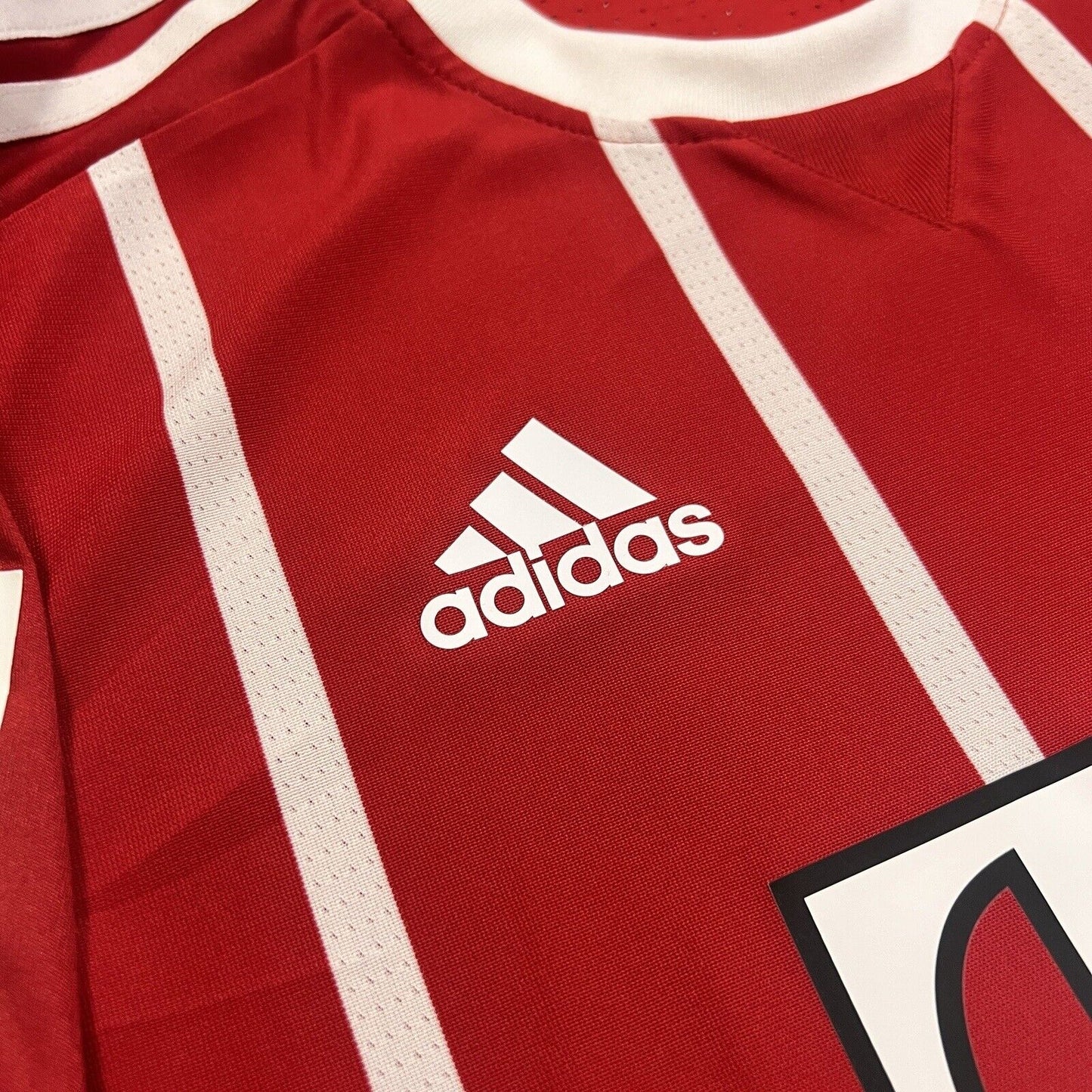Bayern Munich Jersey 2017/18 Home Match Worn Mens Size 7 Football Shirt Adidas