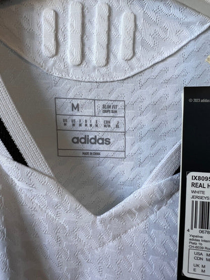 Real Madrid Jersey 24/25 Home Player Issue Soccer Shirt IX8095 Adidas Mens Sz M