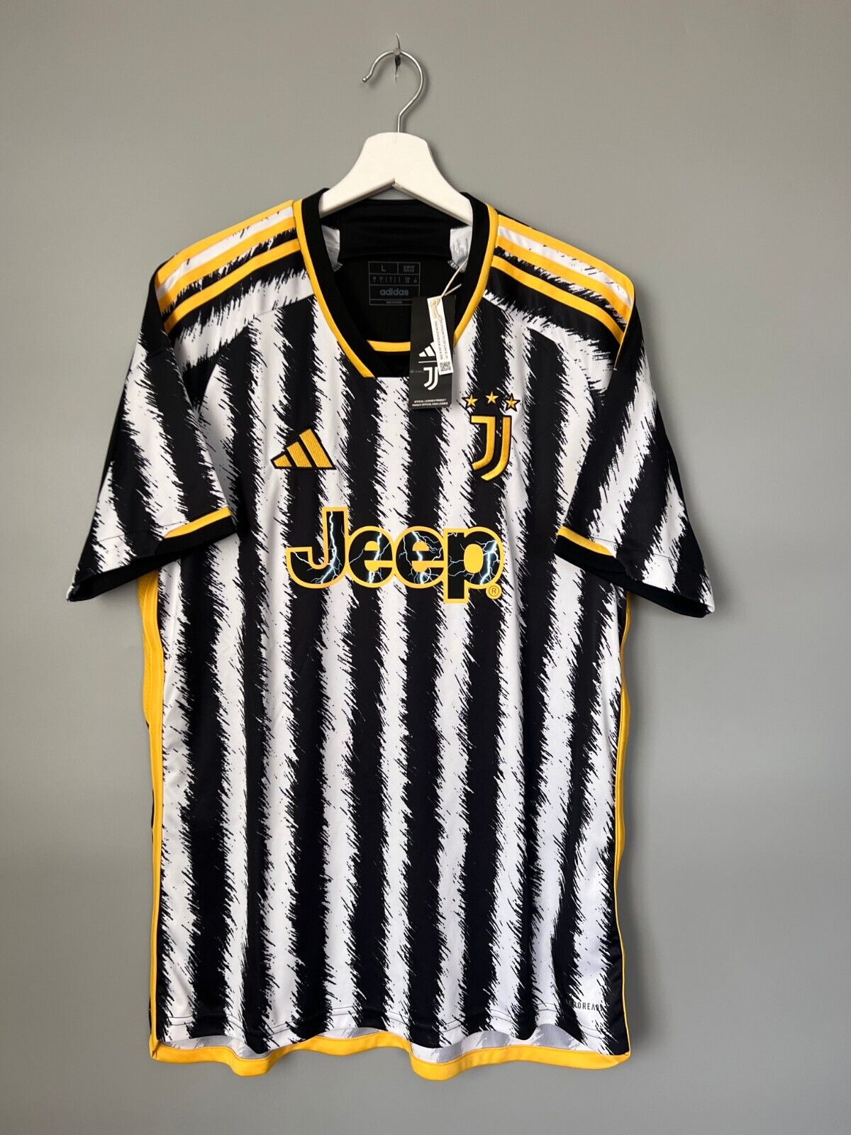 Juventus Jersey 23/24 Home Football Soccer Shirt Adidas HR8256 Mens Size L