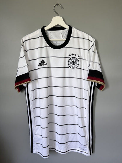 Germany Jersey 2020 Home Soccer Football Shirt Adidas DFB EH6105 Mens Size L