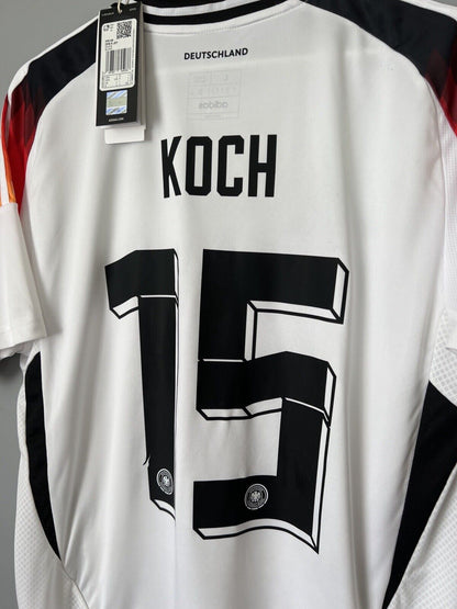 Koch Germany Jersey 2024 Home Soccer Football Shirt Adidas IP8139 Mens Size L