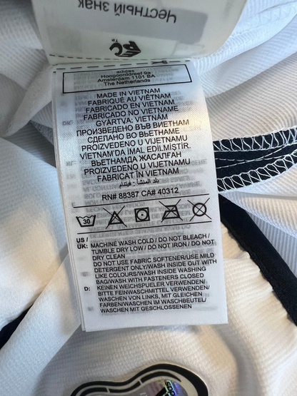 Real Madrid Teamgeist Jacket 2006 x 2021 White Soccer Adidas HA2537 Mens Size M