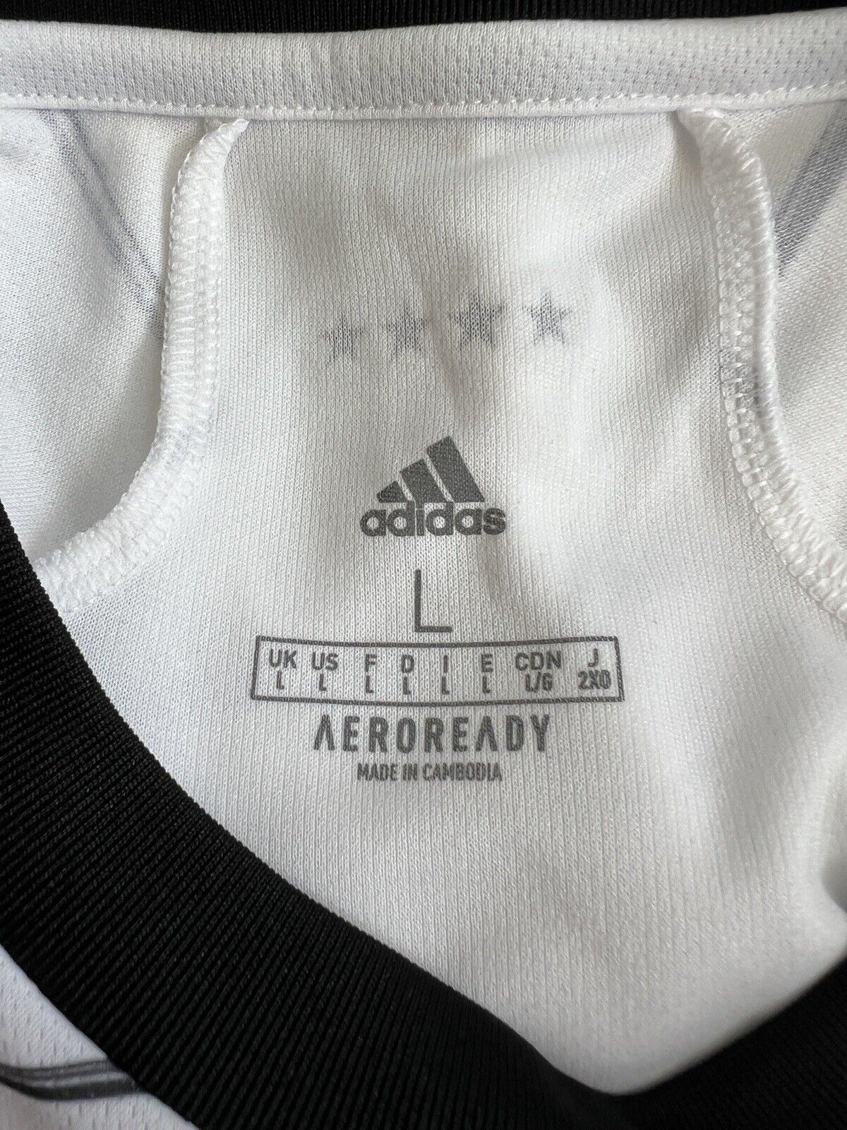 Germany Jersey Home Soccer Football Shirt Adidas DFB EH6105 Mens Size L