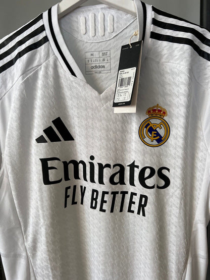 Real Madrid Jersey 24/25 Home Authentic Soccer Shirt IX8095 Adidas Mens Size M