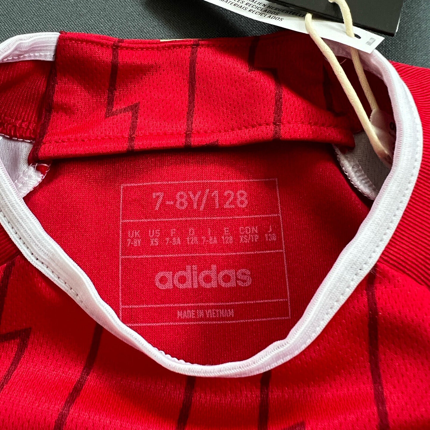Martinelli Arsenal Jersey 23/24 Home Soccer Shirt HZ2133 Adidas Boys Size XS