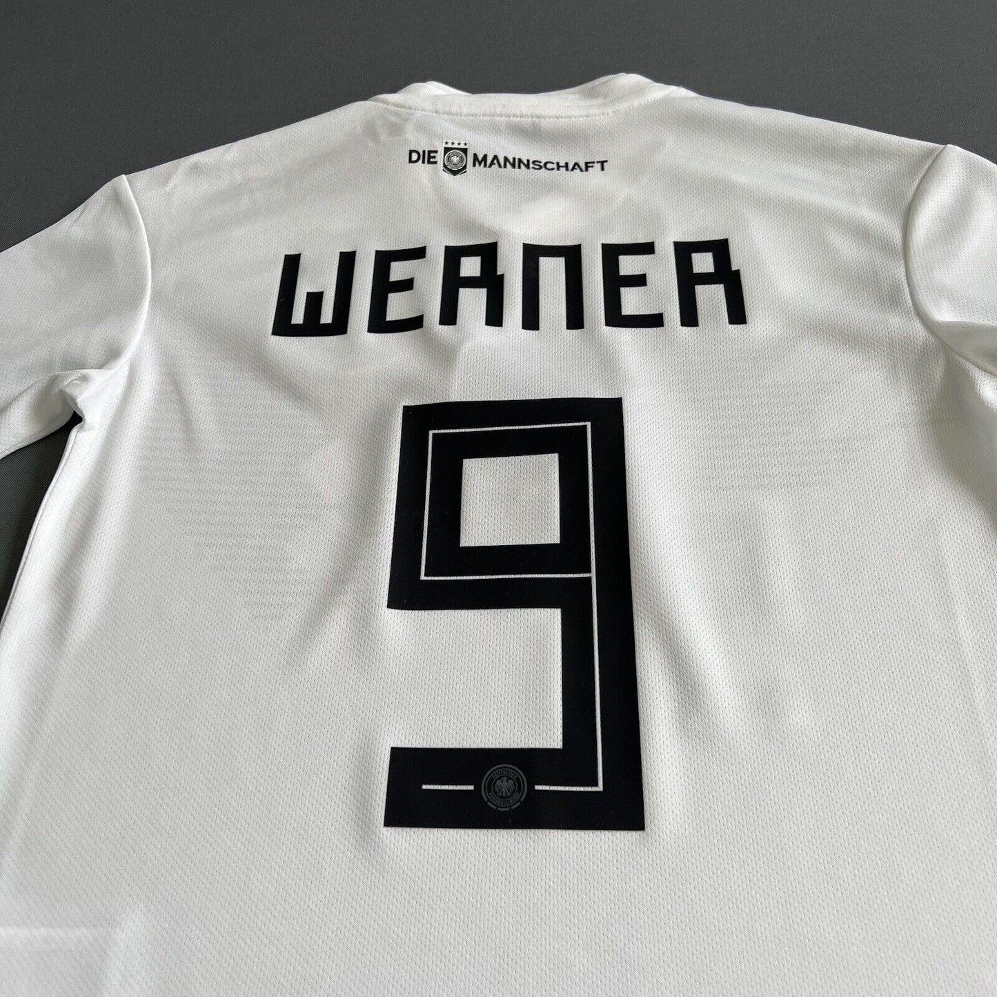 Werner Germany Jersey 2018 2019 Home Football Shirt Trikot Adidas Boys Size S