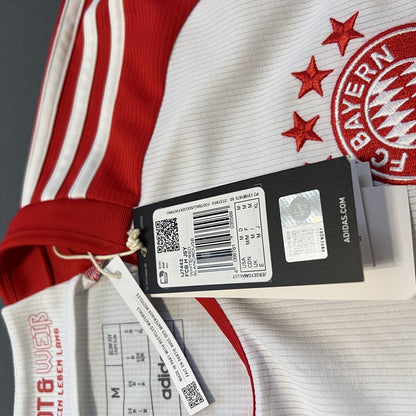 Davies Bayern Munich Jersey 23/24 Home Mens Soccer Shirt IJ7442 Adidas Size M