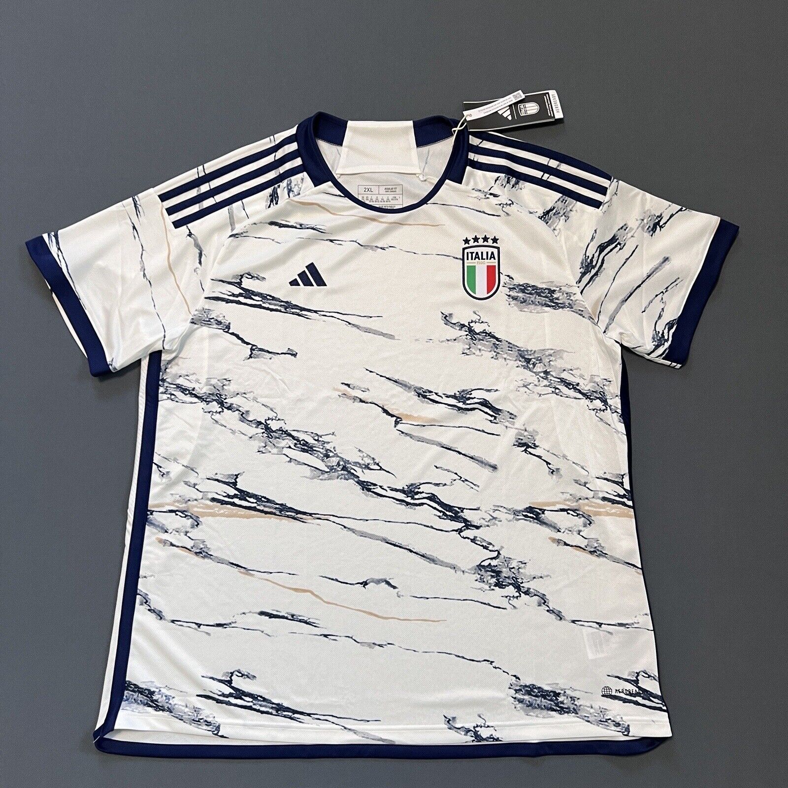 Italy Jersey Team 2023 Away Womens Soccer Football Shirt Adidas HT1615 Size 2XL