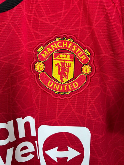 Manchester United Jersey 23/24 Home Mens Soccer Shirt IP1726 Adidas Size M