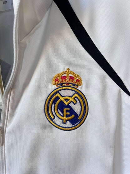 Real Madrid Teamgeist Jacket 2006 x 2021 White Soccer Adidas HA2537 Mens Size M