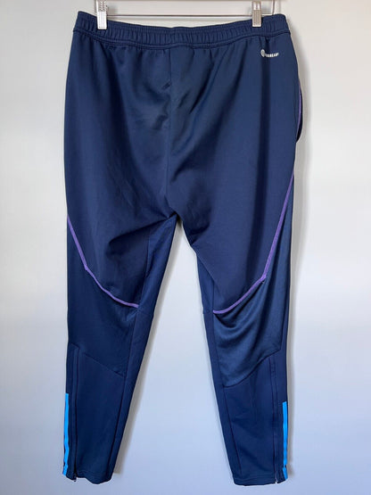 Argentina Tiro 23 Training Pants Blue Football Soccer Adidas HF3914 Mens Size L