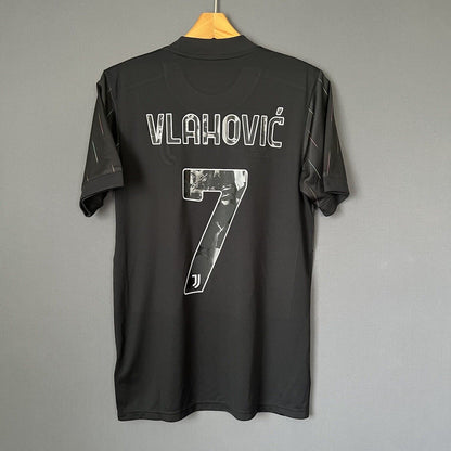 Vlahovic Juventus Jersey 2021 2022 Away Mens Soccer Shirt Small GS1438 Adidas