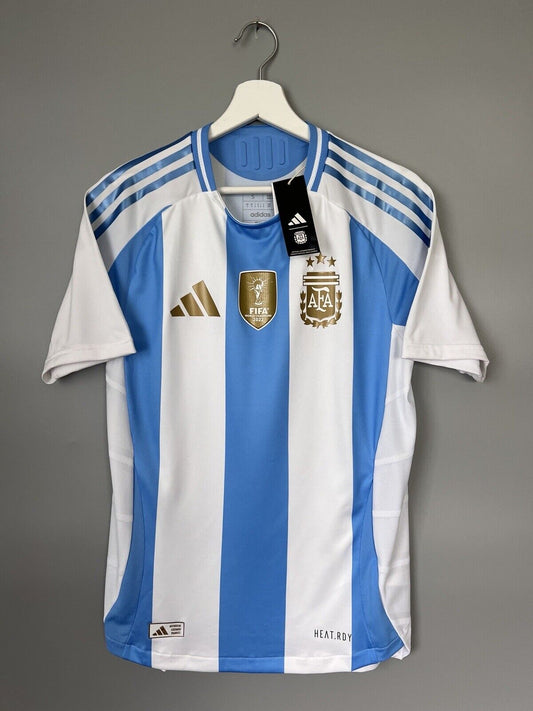 Argentina Jersey 2024 Home Authentic Soccer Shirt IP8388 Adidas Mens Size S